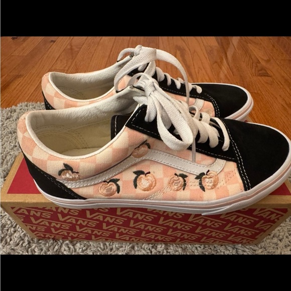 Vans Peaches Checkered Sneakers - Picture 1 of 7
